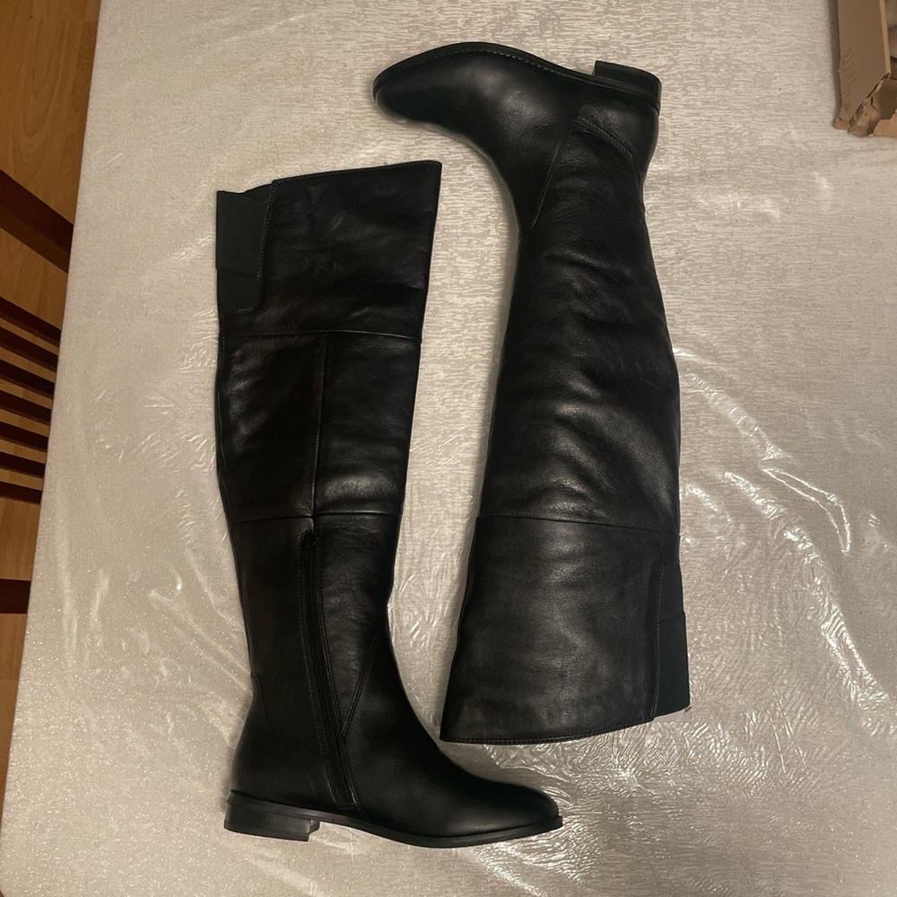 Aldo “Fudge” Classic Black Over-the-Knee Boots